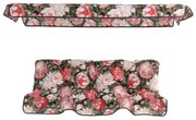 Poduszki na huśtawkę 138 cm  z daszkiem Tora A101-23PB PATIO