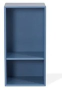 Niebieski regał Tenzo Z Halfcube, 36x70 cm