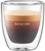 Sencor SGX 001 szklanka termiczna do espresso 80 ml, 2 szt.