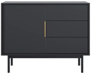 Komoda VIVALA 1D3S, czarna
