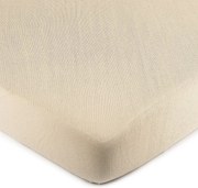 4Home prześcieradło jersey beżowy, 140 x 200 cm