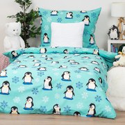 4Home Dziecięca pościel bawełniana Arctic Friends, 140 x 200 cm, 70 x 90 cm