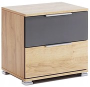 Nowoczesna szafka nocna z szufladami F2-A18