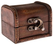 Drewniana skrzynka Nostalgia, 8 x 5,5 x 6,5 cm