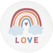 Dywanik dziecięcy Hatu Love, średnica 100 cm