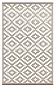 Beżowo-biały dwustronny dywan zewnętrzny Green Decore Parado, 120x180 cm