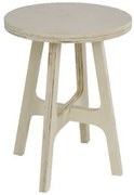 Taboret drewniany Simplicity, Ø 38 cm