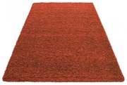 Dywan shaggy jednokolorowy ceglany 60 cm x 110 cm