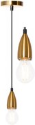 Lampa Sufitowa Wisząca Oprawka APP359-1CP Miedziana