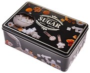 Metalowy pojemnik na cukier Black3D – Dakls