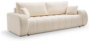 Rozkładana sofa trzyosobowa DESIO beżowa