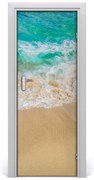 Naklejka na drzwi samoprzylepna Plaża i morze