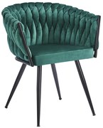 Krzeso Widny z czarnego aksamitu