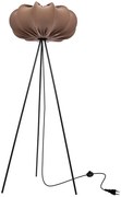 Nowoczesna lampa podłogowa trójnóg w kolorze mokka - D201 E7-E24