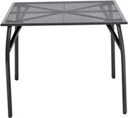 Metalowy stół ogrodowy - 72 x 90 x 90 cm