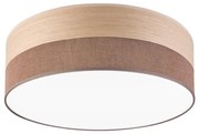 LED Plafon SIRJA WOOD LED/36W/230V śr. 45 cm brązowy/dąb