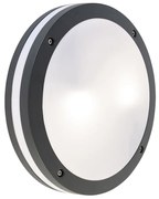 Zewnetrzna Inteligentna lampa ścienna i sufitowa ciemnoszara w tym WiFi A60 - Glow Nowoczesny Oswietlenie zewnetrzne