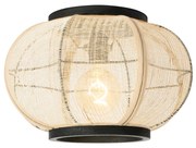 Orientalna lampa sufitowa brązowa - Rob