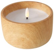 Woskowa świeca LED, YUNA, 8 cm