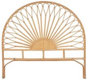Zagłówek  140 cm – rattan – kolor naturalny SOLIA
