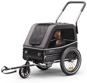 KLARFIT Goldie S Hybrid Przyczepka rowerowa dla psa