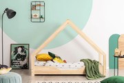 Łóżko dziecięce domek drewniany D1-T45