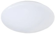 Biała lampa sufitowa LED Trio Putz II, średnica 27 cm