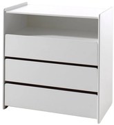 Biała komoda dziecięca Vipack Kiddy