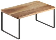 Drewniana dodatkowa półka w czarno-naturalnym kolorze 32x19 cm York – Metaltex