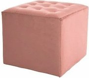 Pufa LORI VELVET antyczny róż