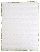 Całoroczna kołdra pikowana BELLA ALOE VERA 140x200 cm, biała