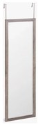 5five - Lustro wiszące na drzwi MATCHING 109x35 cm szare