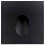 LED Oświetlenie schodowe zewnętrzne DECENTLY LED/1,5W/230V IP44 czarne