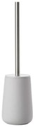 Jasnoszara porcelanowa szczotka do WC Nova – Zone