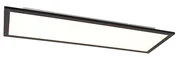 Panel LED czarny 80 cm z LED z pilotem - Liv Nowoczesny Oswietlenie wewnetrzne