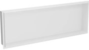 Mexen X-Wall-NR półka wnękowa bez kołnierza 90 x 30 cm, biała - 1921903010