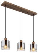 Globo 15915-3H - Żyrandol na lince UNDERWOOD 3xE27/60W/230V