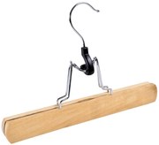 Nowoczesny drewniany wieszak do szafy na spodnie T0-F44