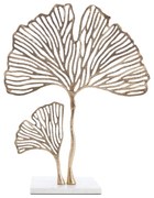 Metalowa figurka (wysokość 48 cm) Leaf – Light &amp; Living