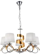 Srebrny żyrandol - K292 C6-A80