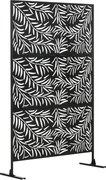 Outsunny Osłona Do Ogrodu 122x45x198cm Stalowy Stabilna Na Zewnątrz | Aosom PL