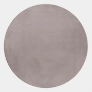 Dywan pluszowy Pouffy beżowy 120 cm x 120 cm    koło