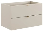 Szafka pod umywalkę DALIA CASHMERE 2S 80cm kaszmirowy mat COMAD