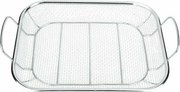 Avenberg Kosz do grillowania ze stali nierdzewnej Flavor, 43 x 28 x 11 cm