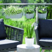 Skrzynka balkonowa Boardee 38,3 x 21,2x 13 cm szary PROSPERPLAST