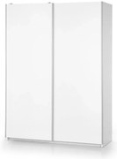 Szafa przesuwna LIMA S1 153cm biały połysk HALMAR