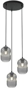 Nowoczesna lampa wisząca w stylu industrialnym - 3X D163 T8-D12