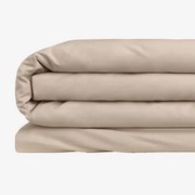 Poszwa Na Kołdrę Z Bawełny Perkalowej Lesia O Gramaturze 180 Nitek Kremowa Tapioca & Łóżko 135/140cm (220 X 220 Cm) - Sklum