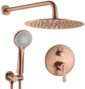 Zestaw natryskowy podtynkowy Rea Ontario Miedź Szczotkowana + BOX