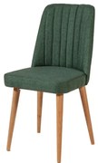 Krzesło do jadalni Vina Green i Atlantic Pine